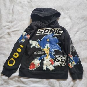 Sonic Kids Black Hoodie